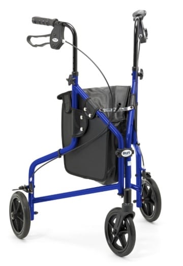 Product image of Rollator - Lightweight Aluminium Tri Wheel with Loop Brakes